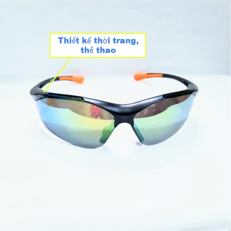 Kính thể thao thiết kế thời trang phong cách trẻ trung năng động kính đạp xe đi phượt du lịch