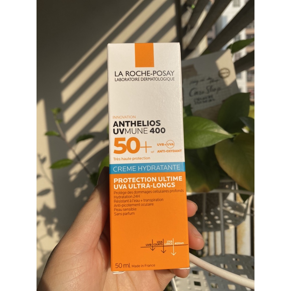 Kem chống nắng La Roche Posay Anthelios creme hydratante vạch xanh dương da khô nhạy cảm