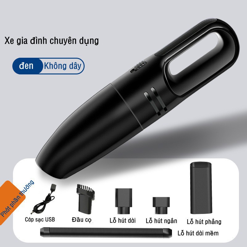 Máy hút bụi ô tô cầm tay không dây công suất lớn | BigBuy360 - bigbuy360.vn