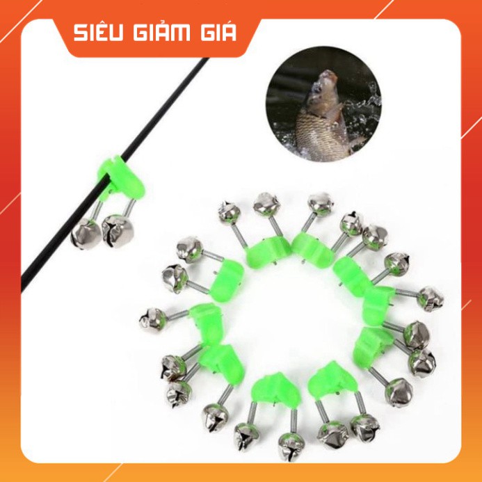[Combo] [Combo] Chuông báo cá hiệu quả cao combo 5 chuông kẹp [Giá rẻ] [Giá rẻ]