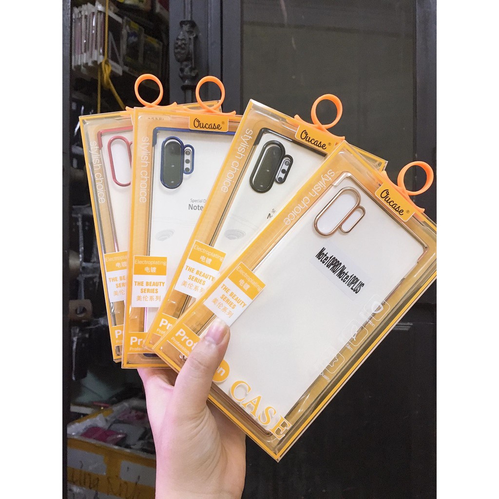 ỐP DẺO XI VIỀN MÀU CHO SAMSUNG NOTE 10 PRO HIỆU VUCASE