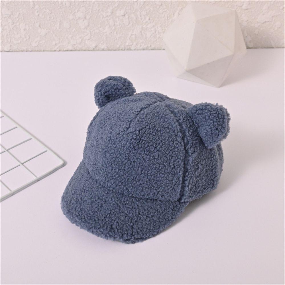 Mũ Lưỡi Trai Màu Trơn Thiết Kế Mới Năng Động Thời Trang Dành Cho Bé Từ 2-9 Tuổi