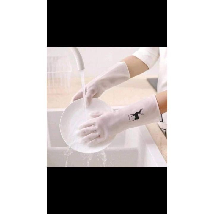 [Xả kho] Găng tay rửa bát cao su siêu dai loại 1