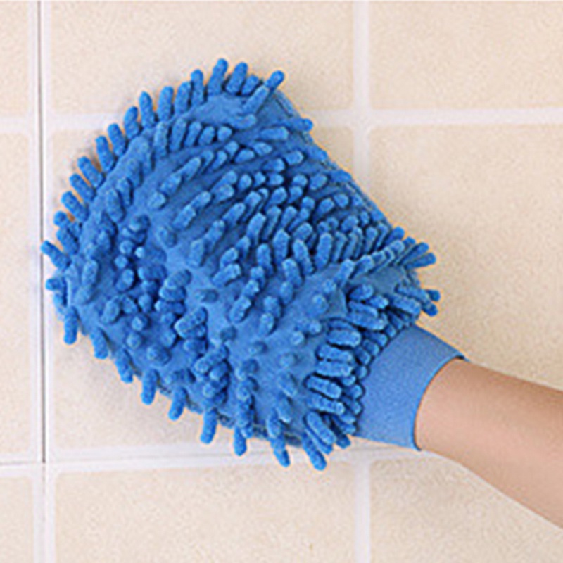 Găng Tay Vệ Sinh Xe Ô Tô Hai Mặt Tiện Lợi