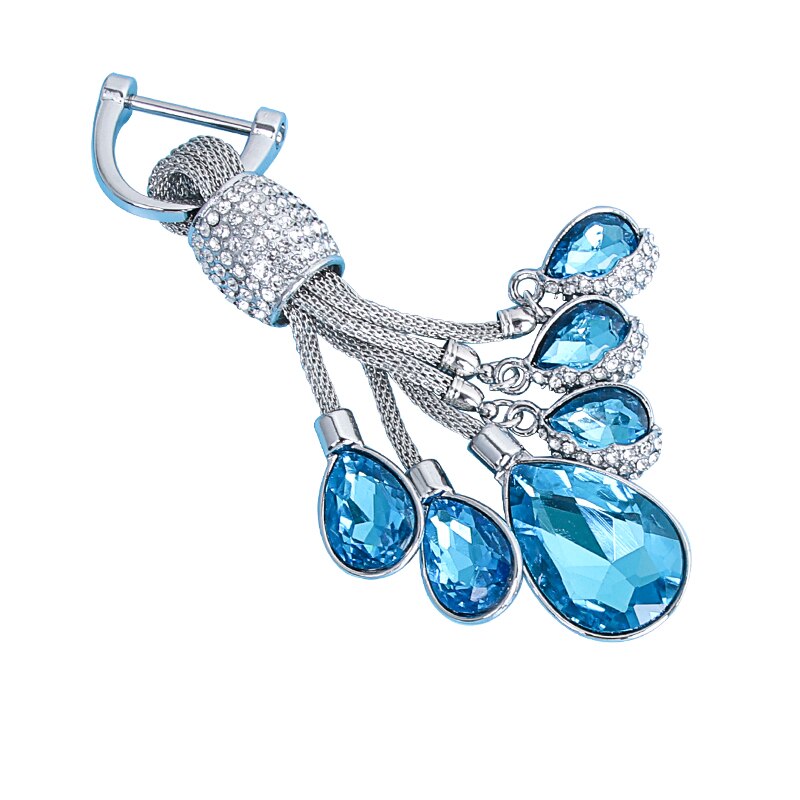 Móc Khóa Đính Đá Pha Lê Lấp Lánh Thời Trang