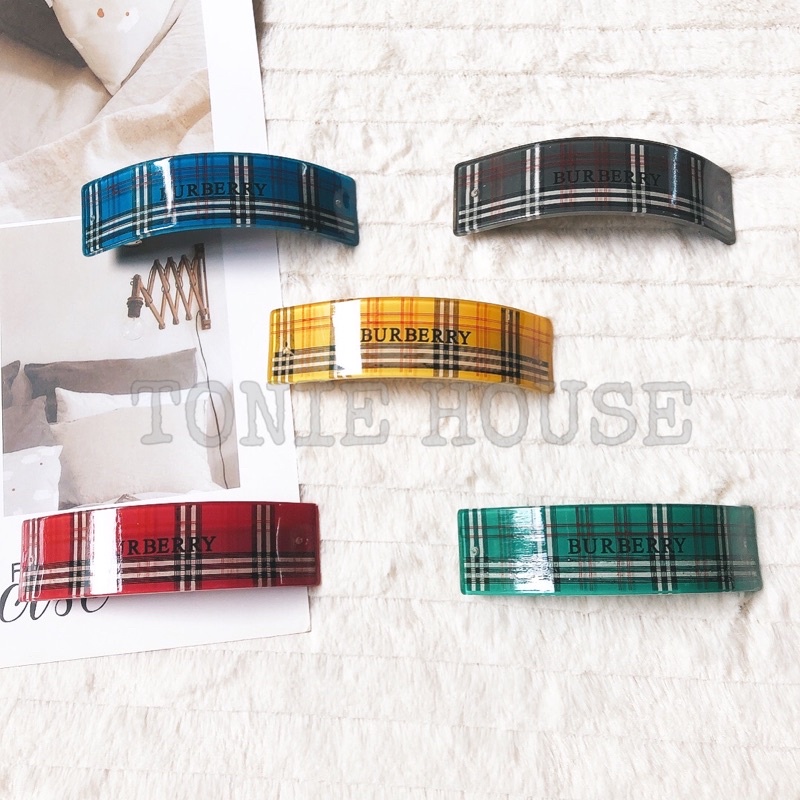 Kẹp bấm đuôi tóc nhựa siêu nhẹ cỡ lớn 9,5cm cho nữ trung niên