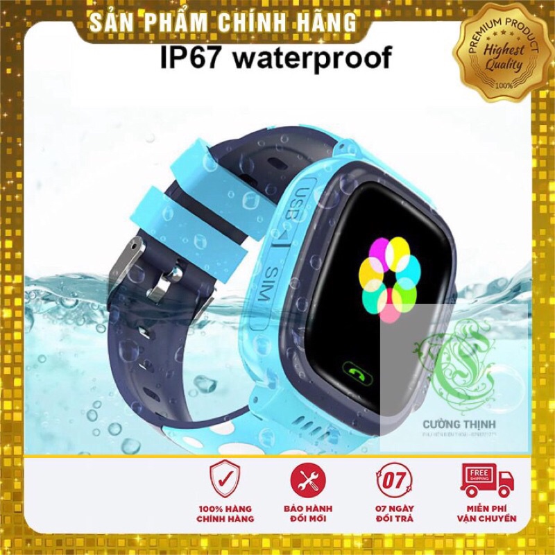 📌ĐỒNG HỒ THÔNG MINH TRẺ EM Y92 - LẮP SIM , công nghệ định vị kép GPRS, LBS+AGPS, WIFI, chống nước