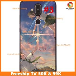 Ốp lưng dành cho Nokia 3.1/ 5.1+ (Plus)/ X5/ 6.1+(Plus)/ X6 loại dẻo đen in hình cao cấp, bền đẹp