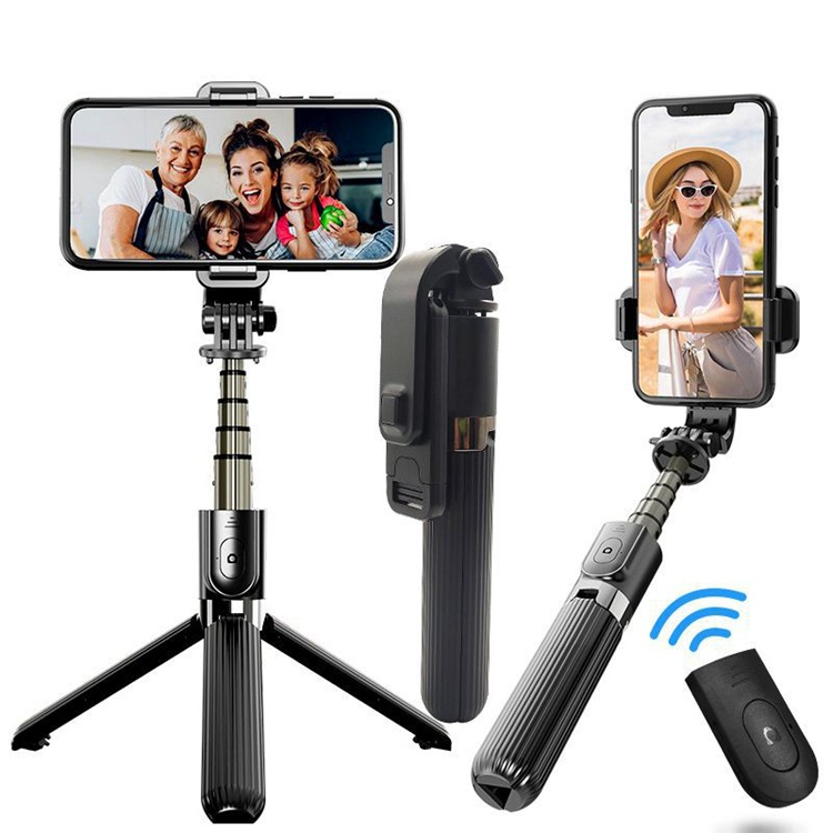 Bộ giá đỡ Gimbal chống rung ổn định l08 l03 cr10s có 3 chân đỡ với nút bấm BLT cao cấp