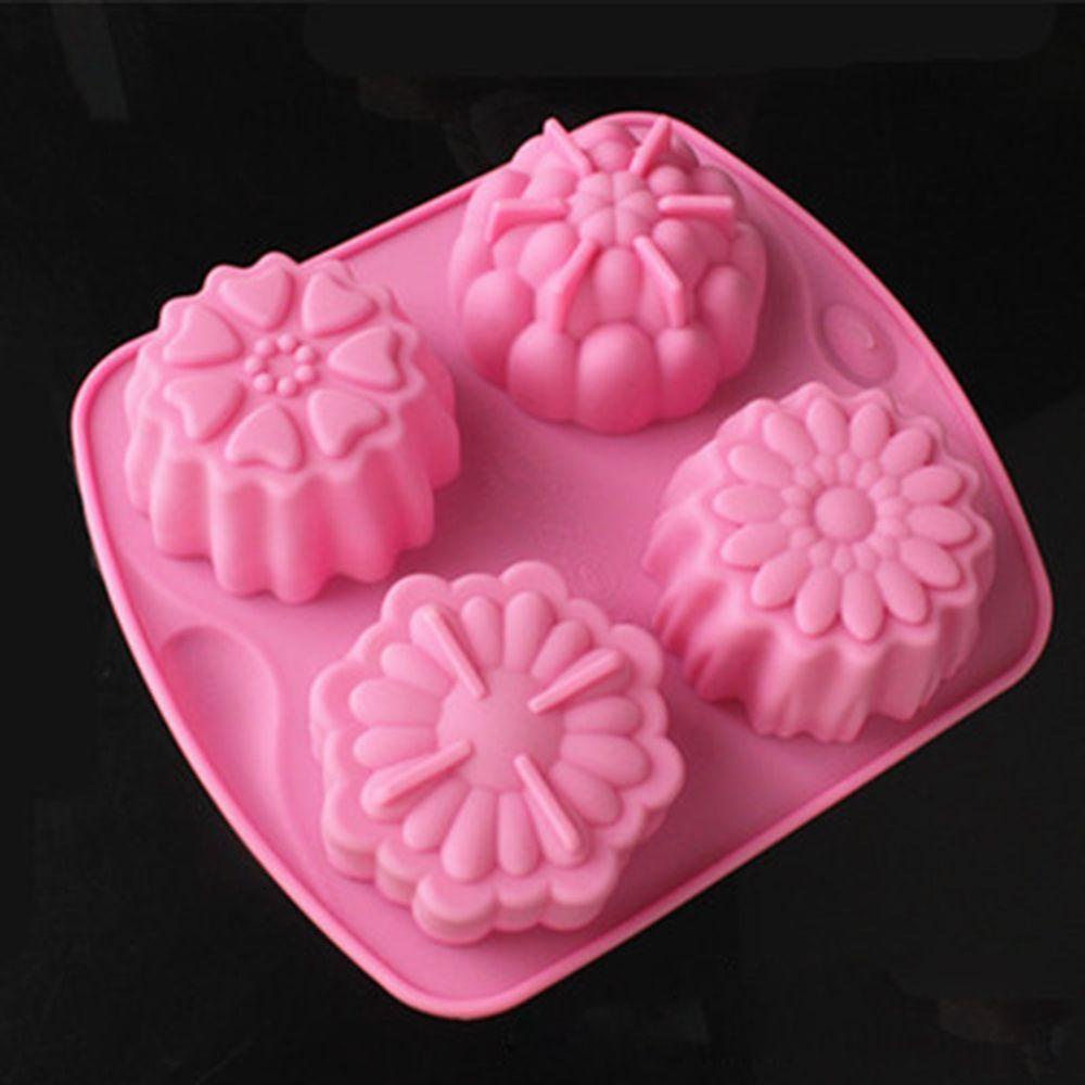 Khuôn Silicone Làm Bánh / Sô Cô La Chịu Nhiệt Tốt Tiện Dụng DIY