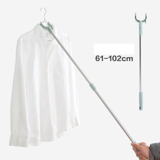 GẬY LẤY QUẦN ÁO TRÊN CAO Cây lấy đồ trên cao Điều Chỉnh được chiều dài