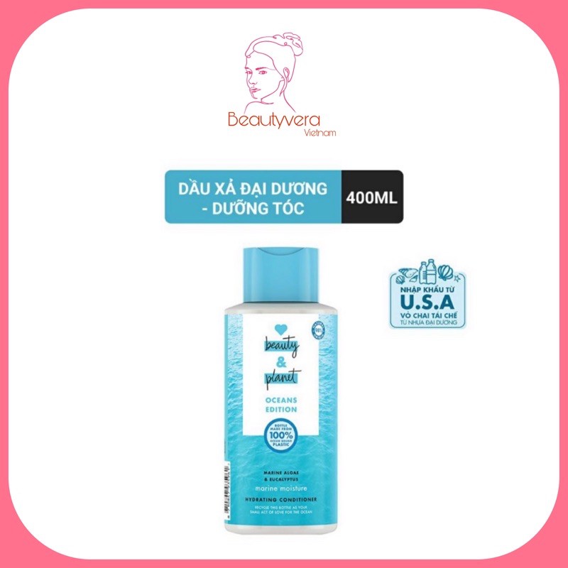 Dầu xả Love Beauty and Planet Đại Dương dưỡng tóc 400ml