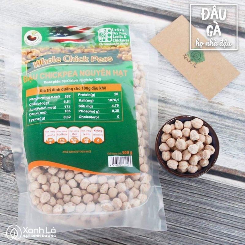 500G Hạt đậu gà làm sữa