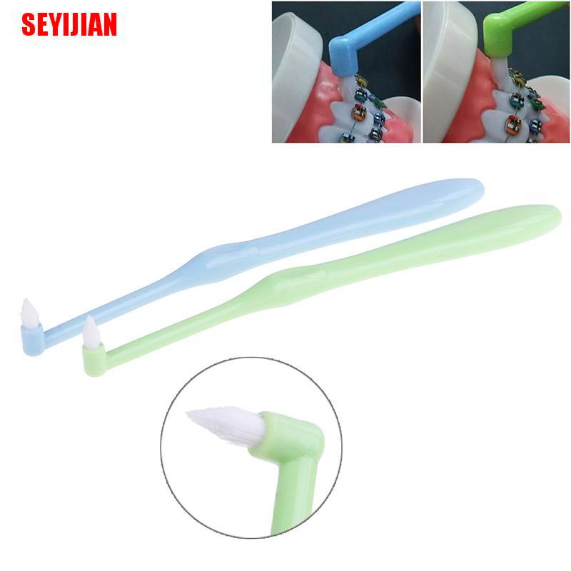 Bàn Chải Đánh Răng Đầu Nhỏ Lông Mềm Chỉnh Sửa Răng Miệng