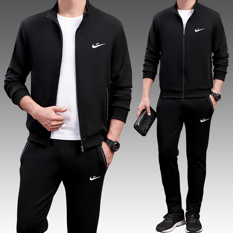 Bộ Đồ Thể Thao Áo Khoác Hoodie Phối Quần Dài Thiết Kế Cá Tính Cho Nam | BigBuy360 - bigbuy360.vn