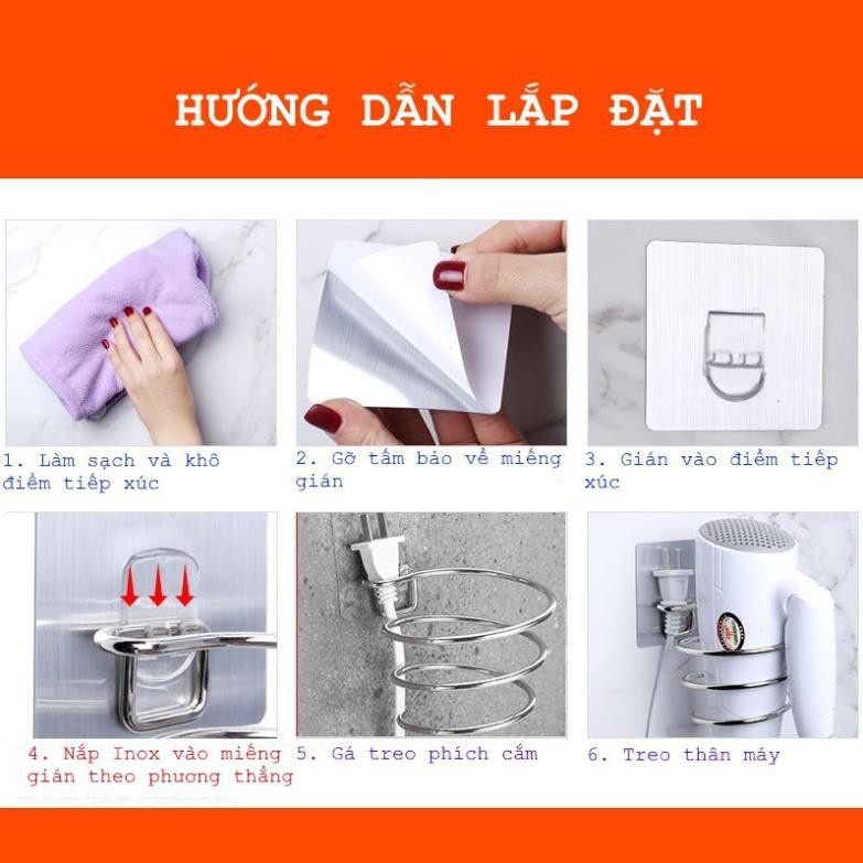[llethuynga] Dụng cụ treo máy sấy tóc - corona1995 - nka00013 | BigBuy360 - bigbuy360.vn