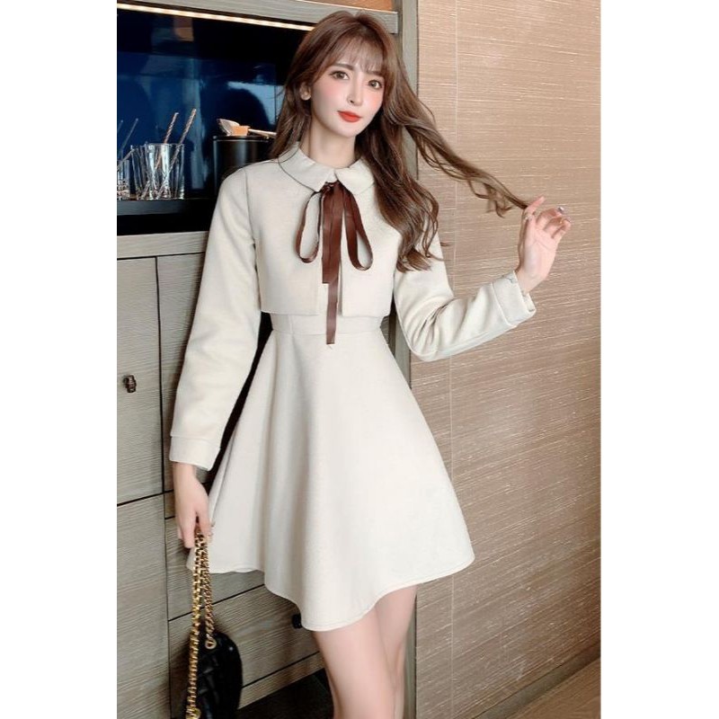 (SALE DỌN KHO) Váy dạ dáng chữ A hàng Quảng Châu chất dày đẹp | BigBuy360 - bigbuy360.vn