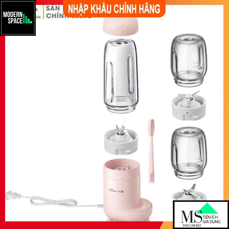 [BEAR] Máy Xay Đồ Ăn Dặm Cho Bé Bear LLJ-C04J1 (Dung tích 300ml) (CHÍNH HÃNG) BEAR-6