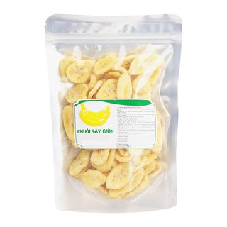Chuối sấy siêu giòn rụm 0,5kg
