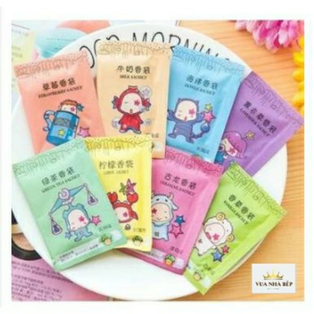 Túi thơm mini 12 cung hoàng đạo để tủ quần áo giày dép