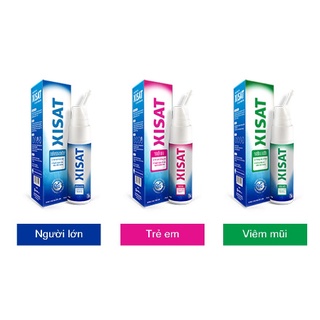 Dung dịch xịt mũi nước biển sâu sạch xisat 75ml - làm sạch mũi,thông mũi