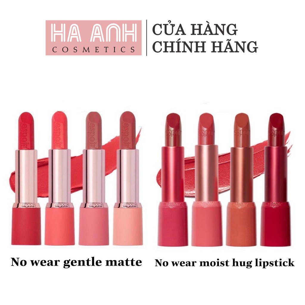 SON ESPOIR LIMITED LIPSTICK NO WEAR GENTLE MATTE/ No Wear Moist Hug Lipstick