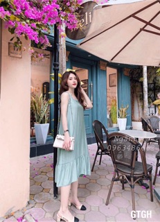 Váy maxi dáng đuôi cá chất đũi siêu mềm