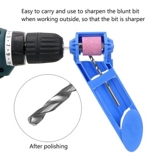 🛠 Cữ Mài Mũi Khoan 2–12.5mm Chuôi Lục Giác 6.35mm – Dụng Cụ Mài Mũi Khoan 118° Cho Máy Khoan & Máy Bắn Vít | Kèm Đá Mài