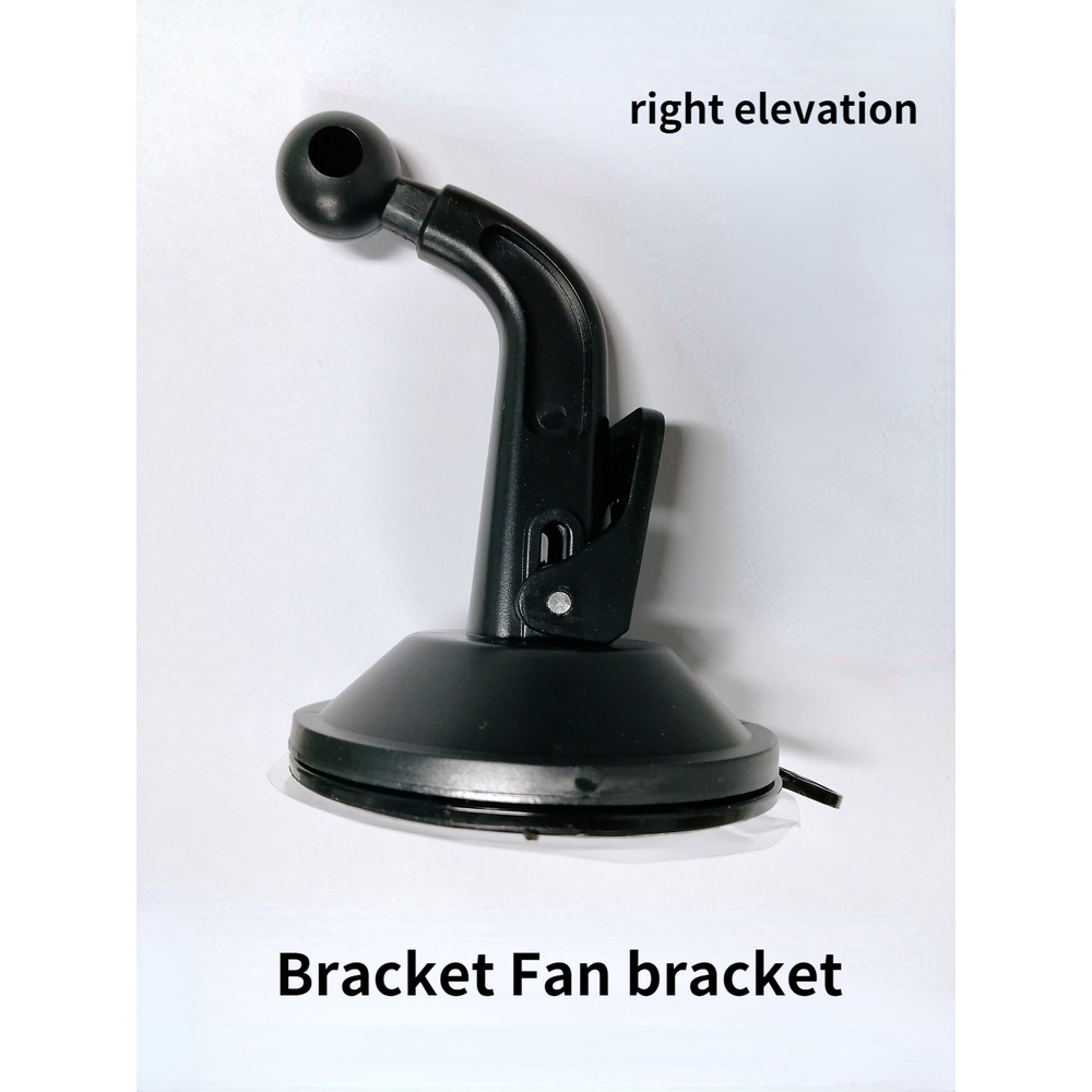 Giá Đỡ Quạt Mini 12V24V Xoay 360 Độ Thông Dụng Gắn Lỗ Thông Gió Xe Hơi