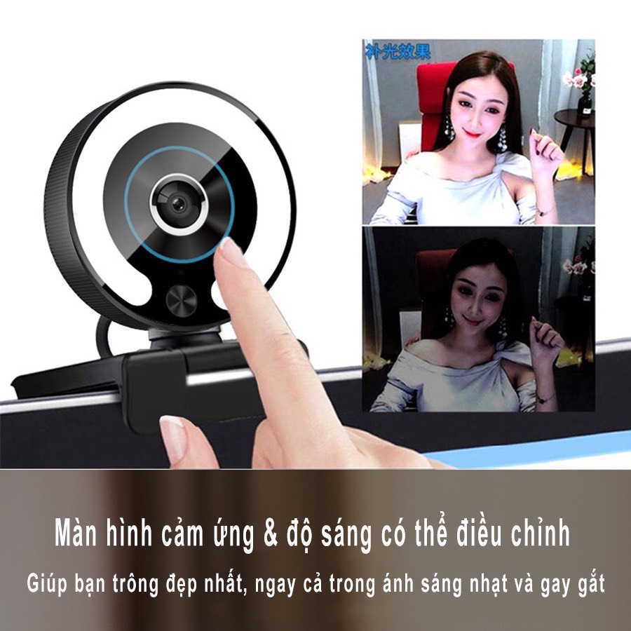 Webcam máy tính laptop pc có mic full hd 1080P 4K 2K camera siêu nét dùng cho pc bảo hành lỗi 1 đổi 1 | BigBuy360 - bigbuy360.vn