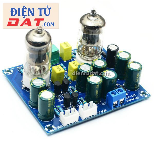 KIT DIY Mạch Preamp 2 Đèn 6J1 - Tự Ráp