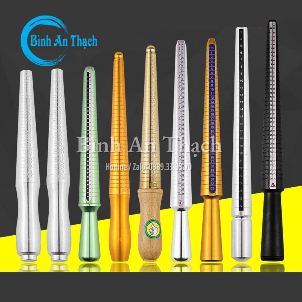 Cây Đo Ni Nhẫn Chuyên Dùng Cho Thợ Kim Hoàn Và Thợ Làm Thủ Công Handmade - Bình An Thạch