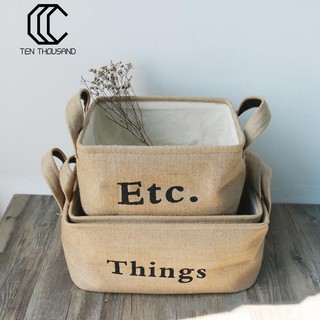 Giỏ đựng đồ chơi có quai xách tiện dụng cho bé