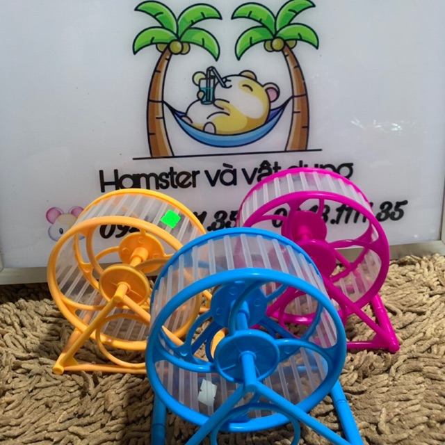 Wheel nhựa 12cm cho hamster