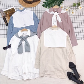 (nguyenhoadtb) Áo sơ mi thuỷ thủ