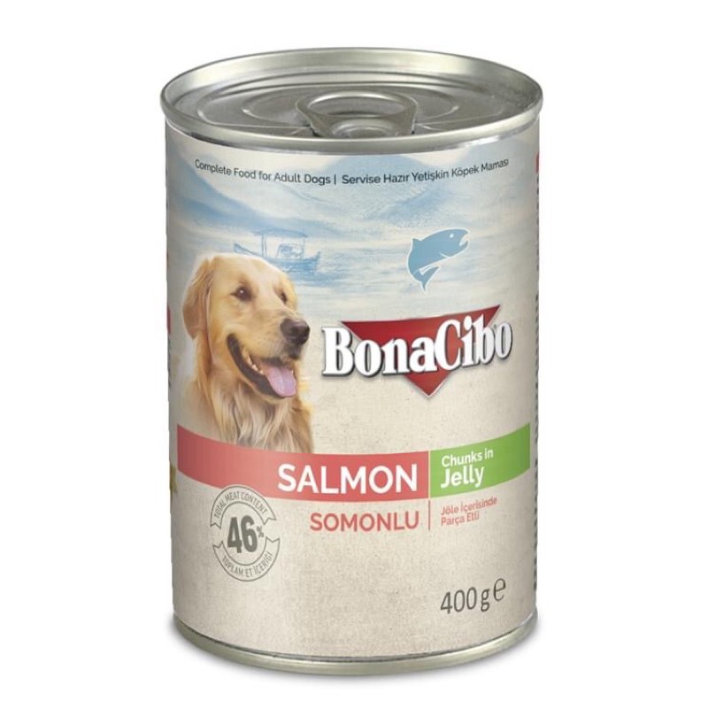 Pate chó Bonacibo lon 400g (xuất xứ Thổ Nhĩ Kỳ)