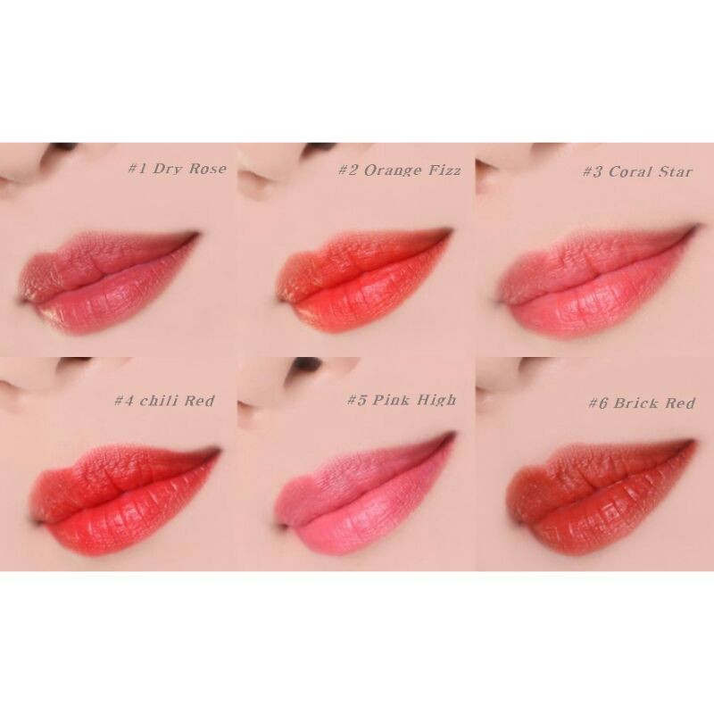 Thanh lý son Lilybyred mood liar velvet màu 02, 05 tint và Celefit Chiffon fit lip tint màu 06