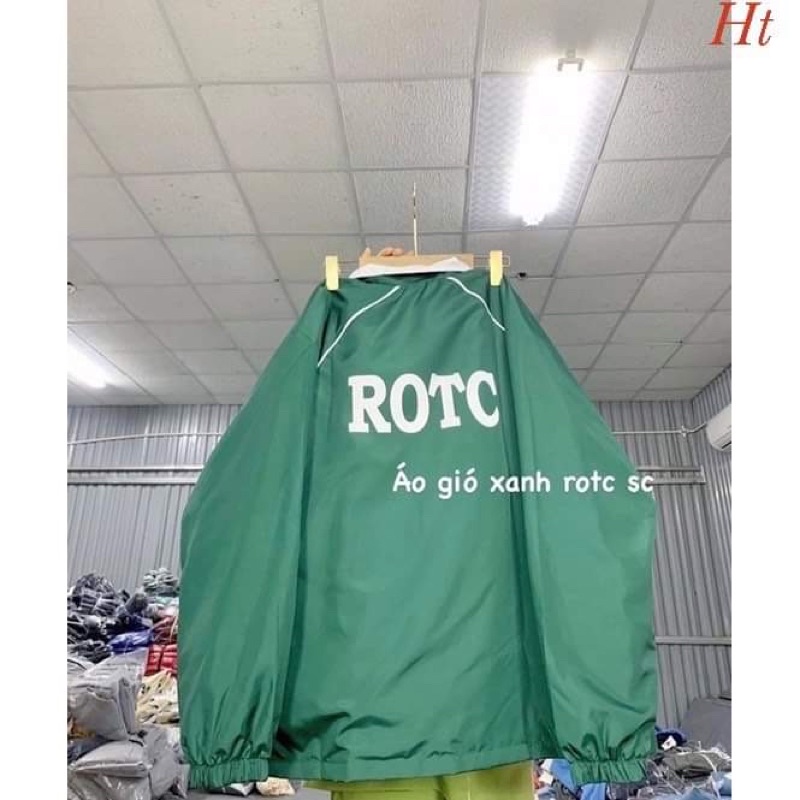 Áo gió xanh 2 lớp ROTC H2A688