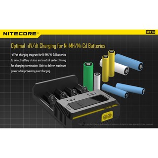 SẠC 4 PIN THÔNG MINH NITECORE NEW I4