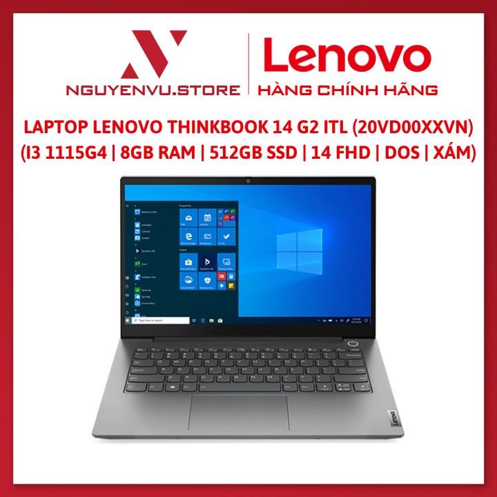 Laptop Lenovo ThinkBook 14 G2 ITL   - Hàng chính hãng