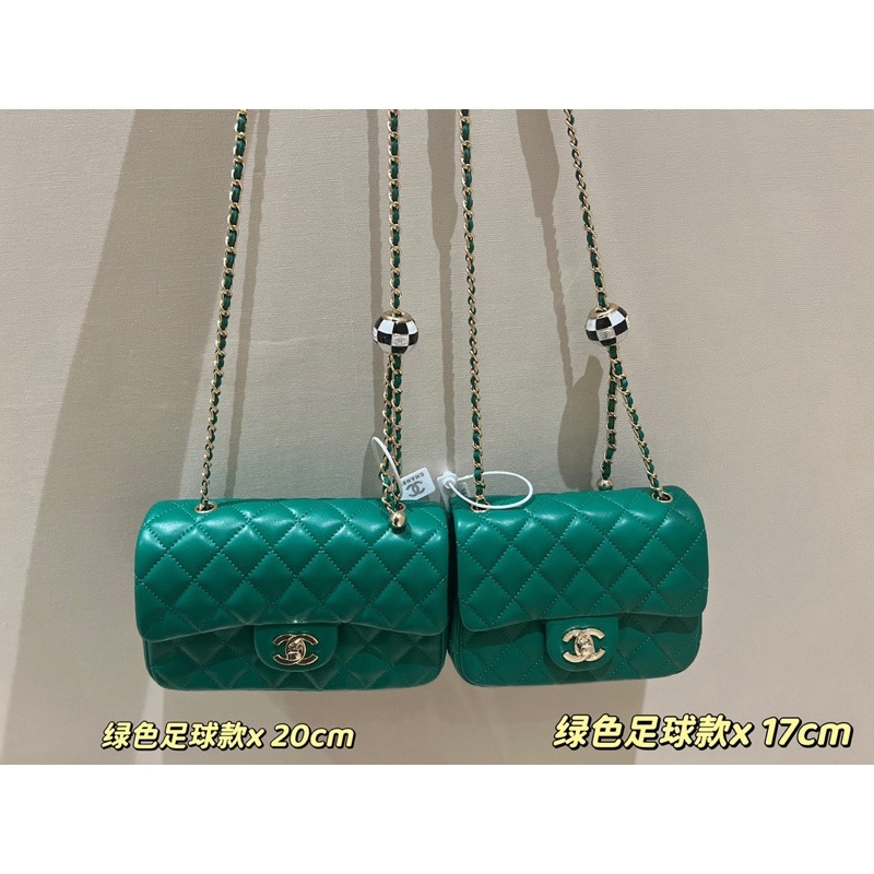 Túi CHA NE L classic quả cầu new fullbox