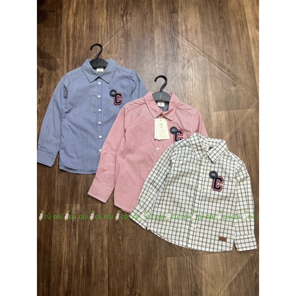 Áo sơ mi bé trai QC AD2355 A100