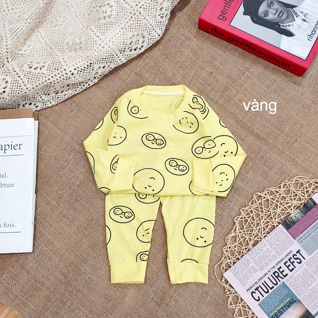 (8-18kg) Đồ bộ bé trai và đồ bộ bé gái QATE789 - bộ quần áo trẻ em dài tay TB95