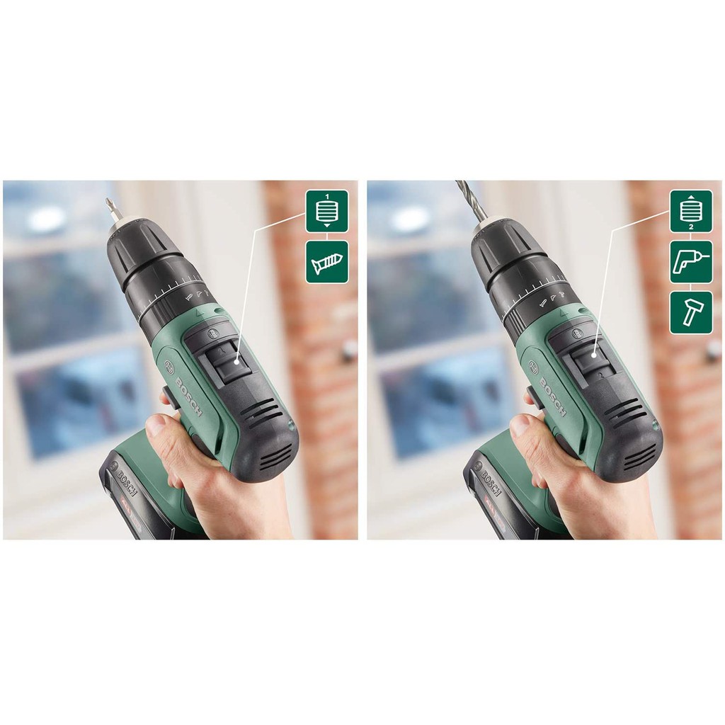 [HÀNG NHẬP KHẨU CHÍNH HÃNG TỪ ĐỨC] MÁY KHOAN KHÔNG DÂY BOSCH UNIVERSAL DRILL 18