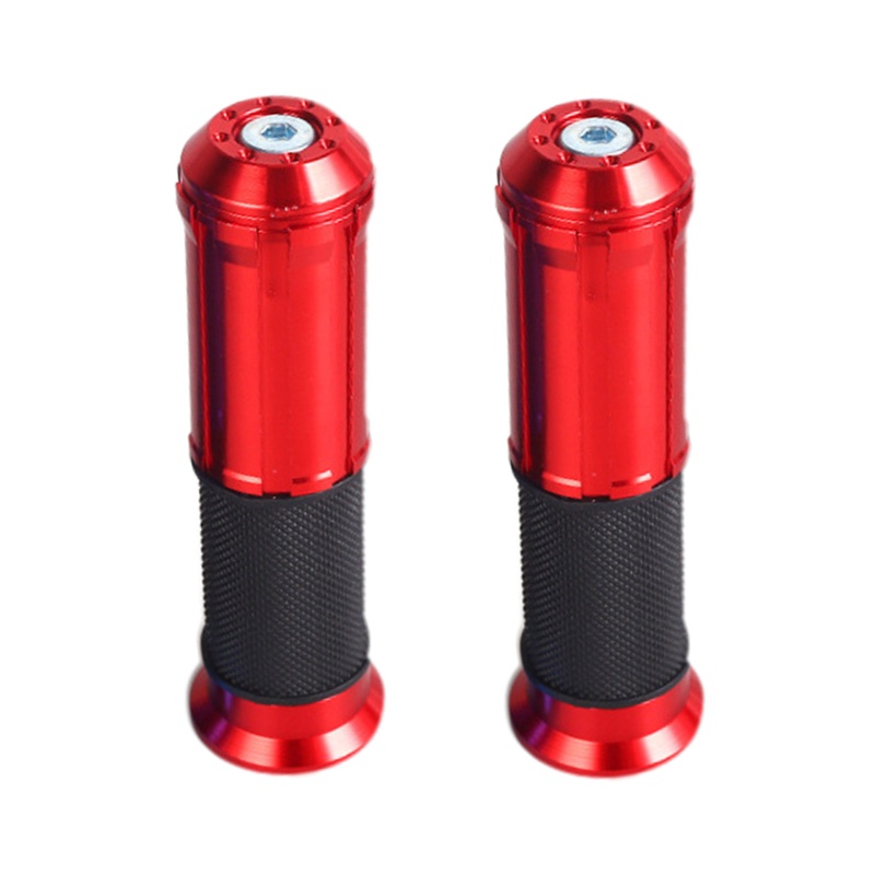 Bộ 2 Vỏ Bọc Tay Lái Xe Máy Bằng Cao Su Chống Trượt Thoải Mái Kích Thước 7 / 8 &quot;