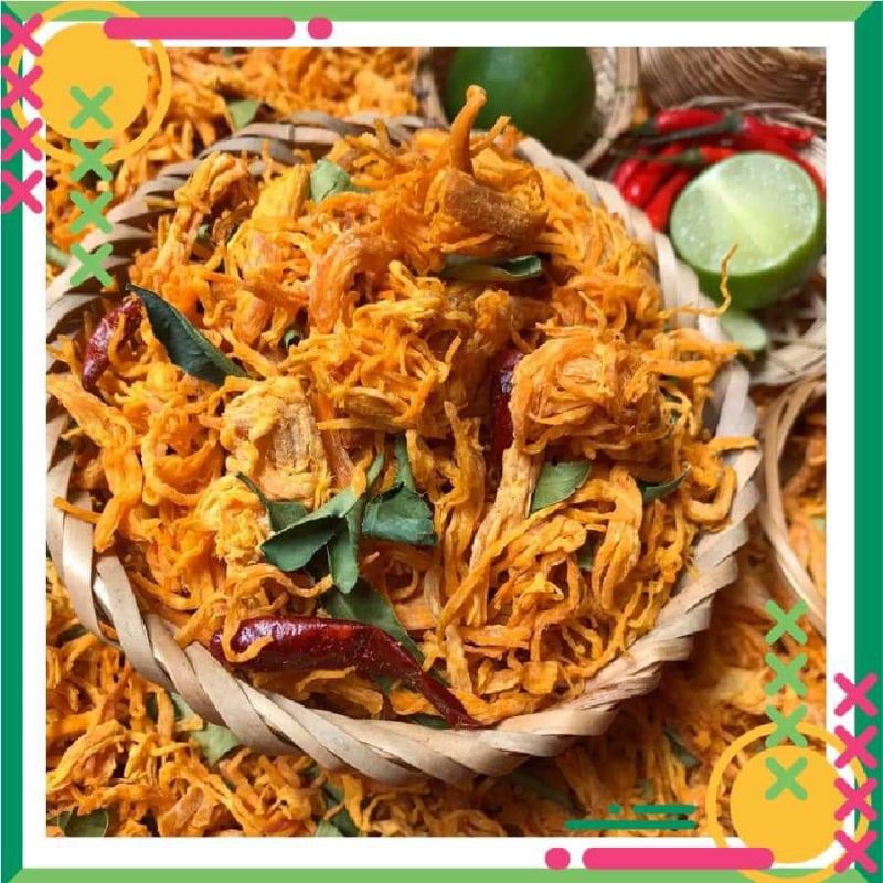 KHÔ GÀ LÁ CHANH ❤FREESHIP❤ KHÔ GÀ LÁ CHANH LOẠI I - Lùn Con Food