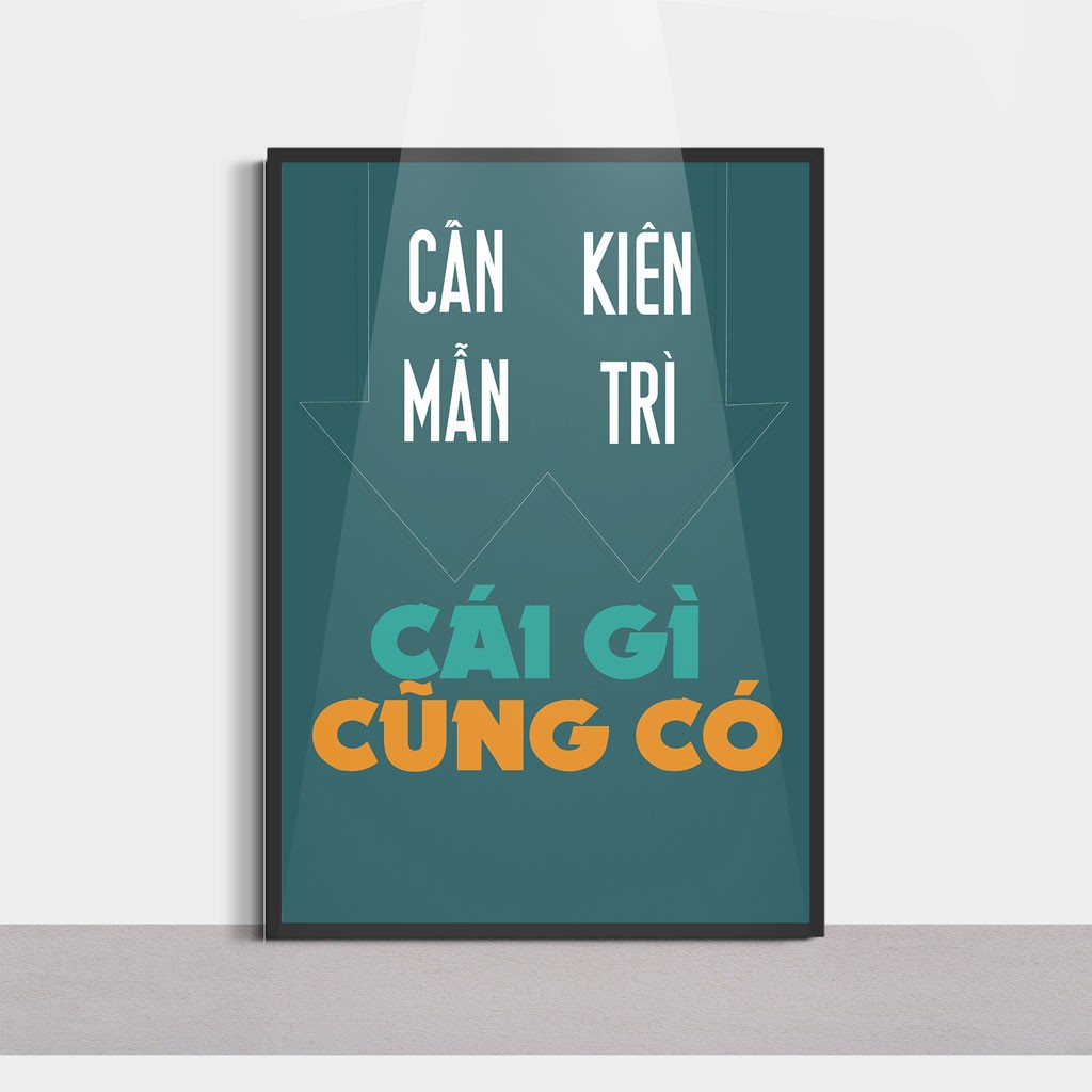 🔥Hot Deal🔥  15 Tranh Động Lực - Tranh Slogan Trang Trí Văn Phòng - Nhận Thiết Kế Tranh Canvas Theo Yêu Cầu CV-094