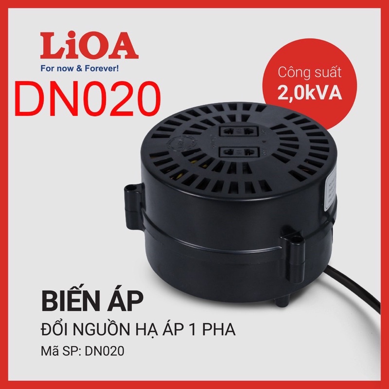 Biến áp tự ngẫu 2000va LiOA
