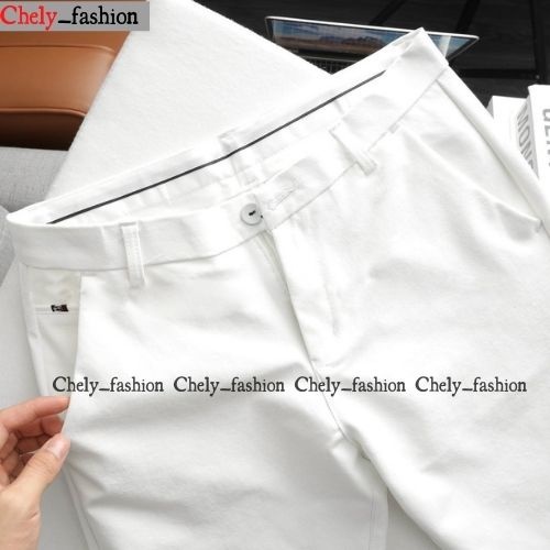 Quần short nam tây âu vải chéo chống nhăn, quần đùi nam dáng âu Hàn Quốc ôm body Chely_fashion