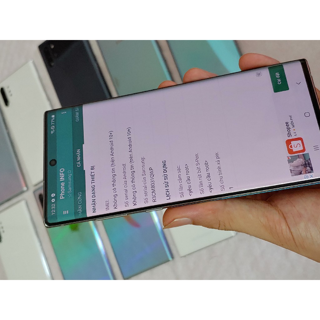 [mới 100%] RẺ HỦY DIỆT: Điện thoại Samsung Note10 plus chip Qualcom 855 Ram 12G/256G | BigBuy360 - bigbuy360.vn